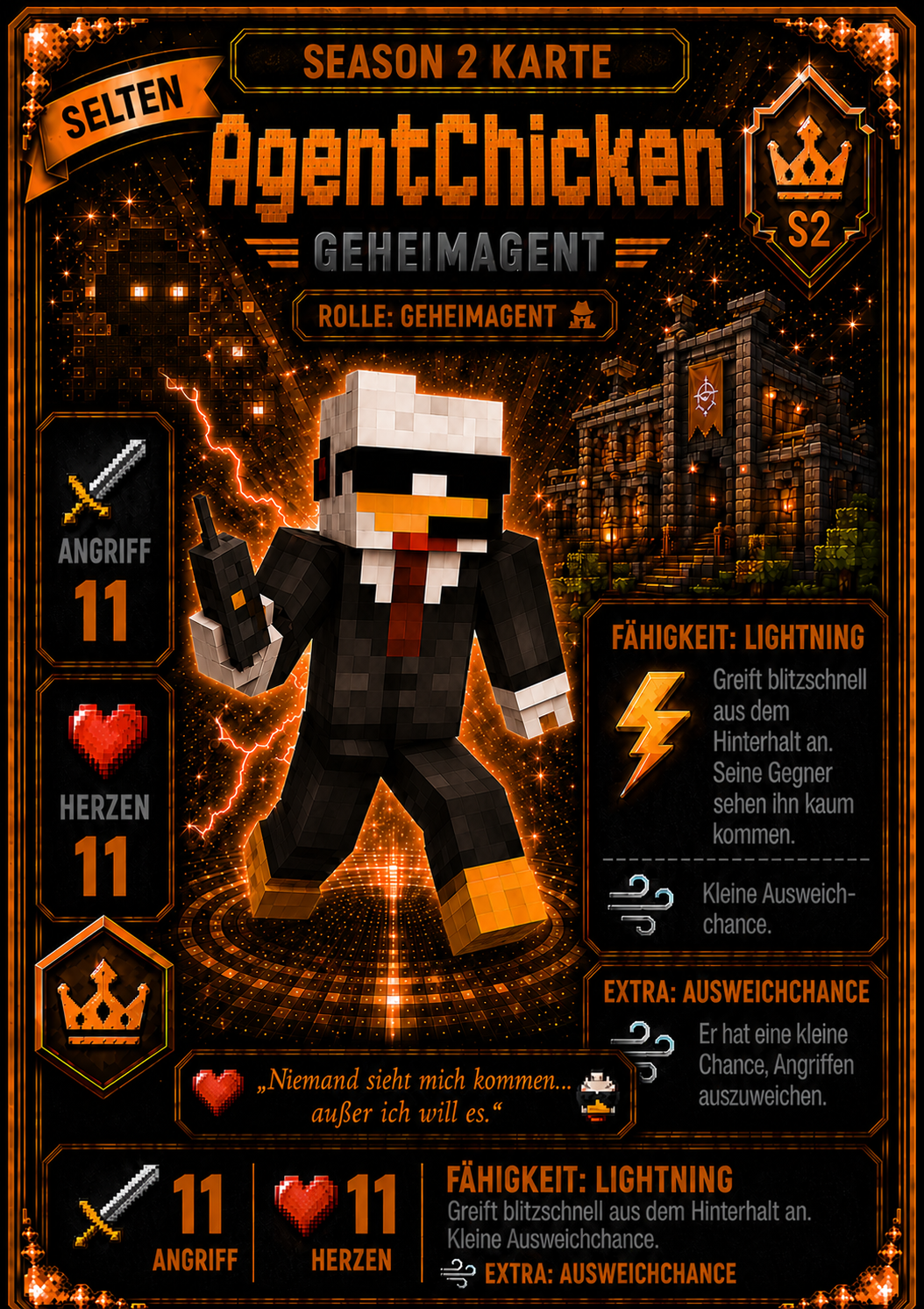 AgentChicken - Geheimagent
