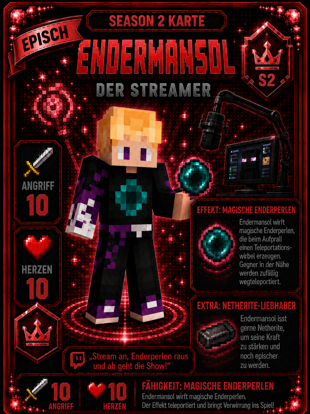 Endermansdl - Der Streamer