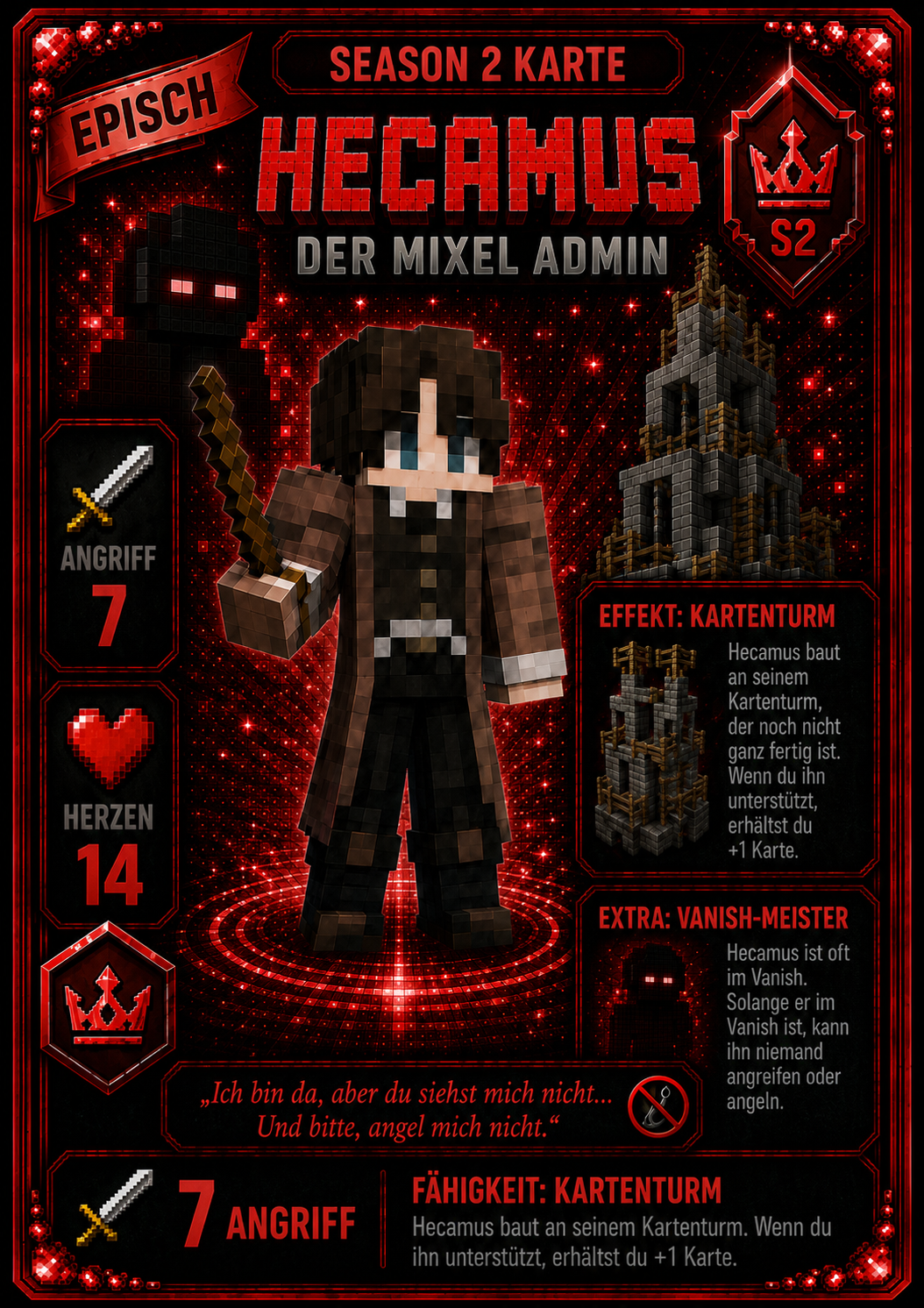 Hecamus - Der Mixel Admin