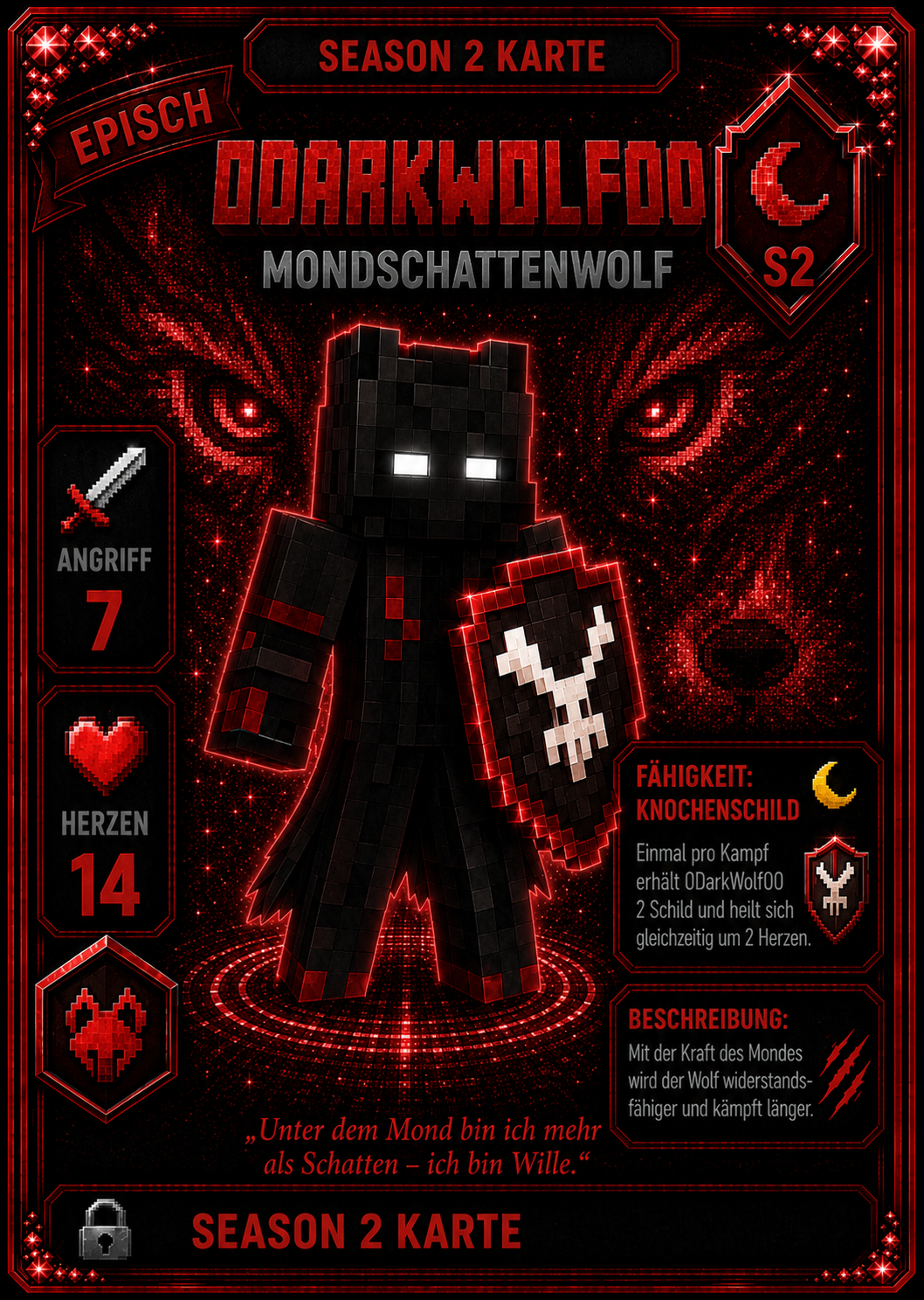 0DarkWolfo0 - Mondschattenwolf